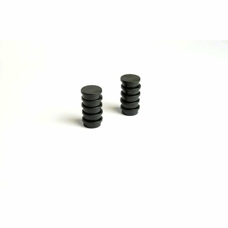 ECLIPSE MAGNETICS 20MM BLACK MARKER MAGNET, 10PK RM765BLK